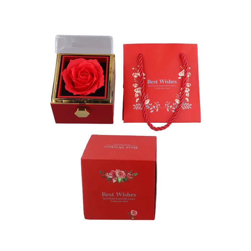 Eternal Rose Jewelry Box