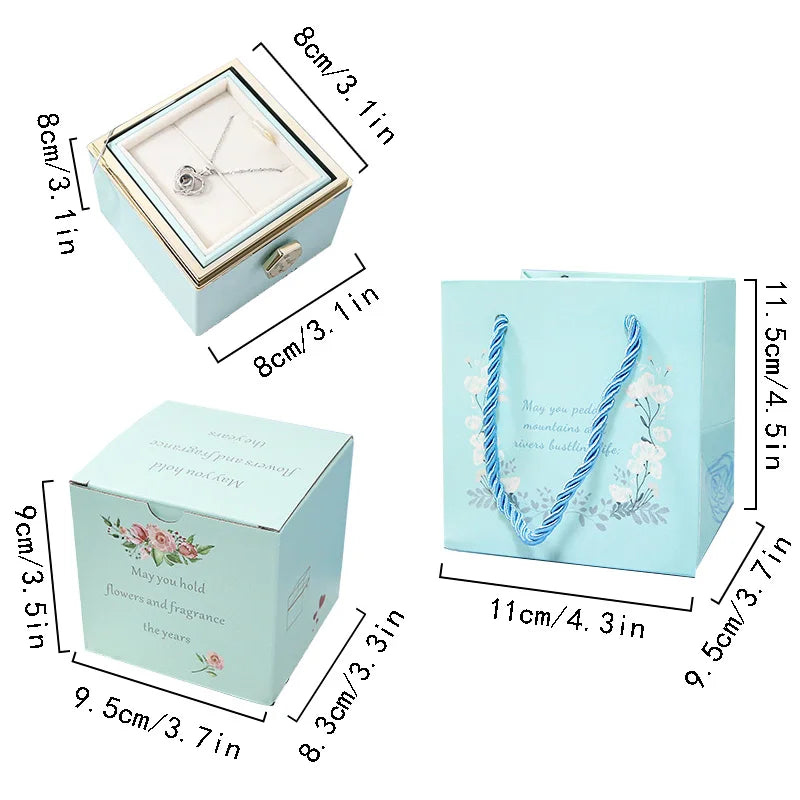 Eternal Rose Jewelry Box
