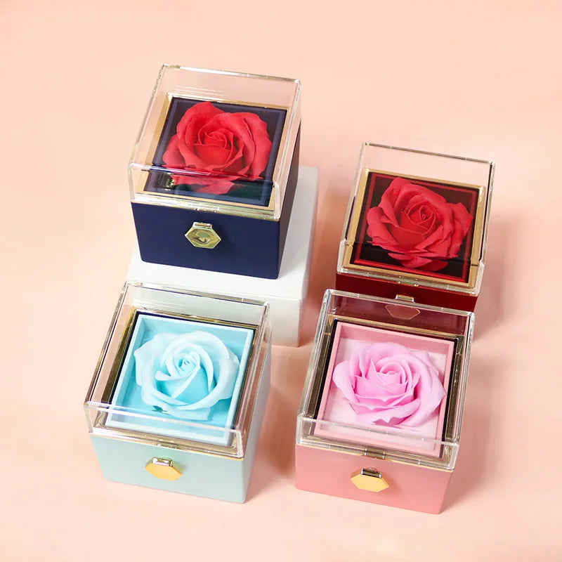 Eternal Rose Jewelry Box