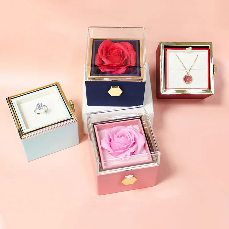 Eternal Rose Jewelry Box