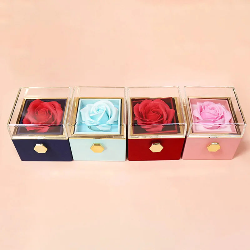 Eternal Rose Jewelry Box