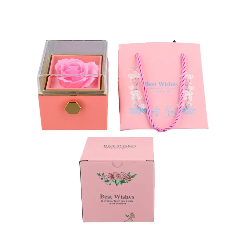 Eternal Rose Jewelry Box