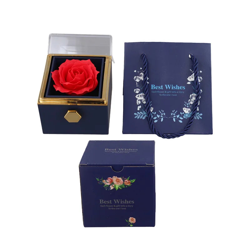 Eternal Rose Jewelry Box